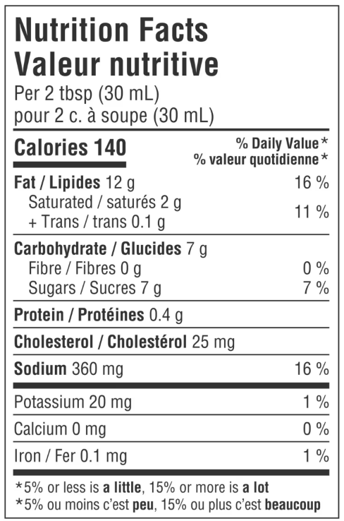 Dressing - Coleslaw 3.78 L (Kraft)