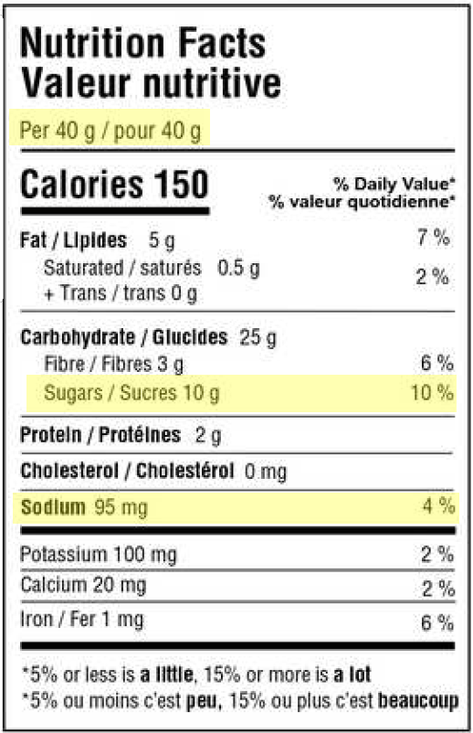Banana oat bar (40g x 100)