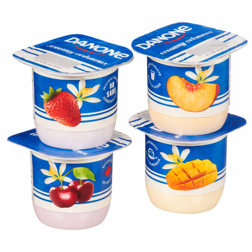 Danone - Yogurt (Assorted Yogurt Cups) 48 x 100g