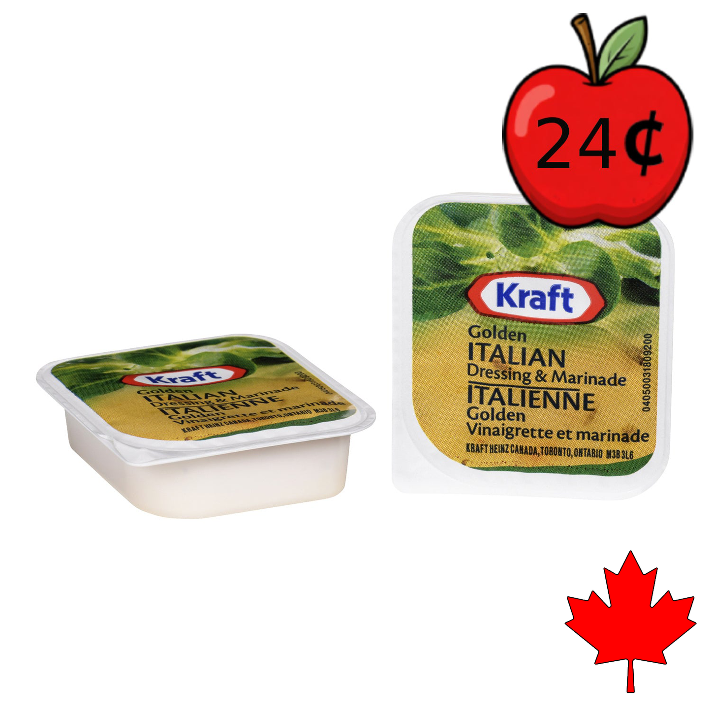 Dressing Salad Italian Golden Portion Kraft 200 X 18ml – Smart Nutrition  Bites