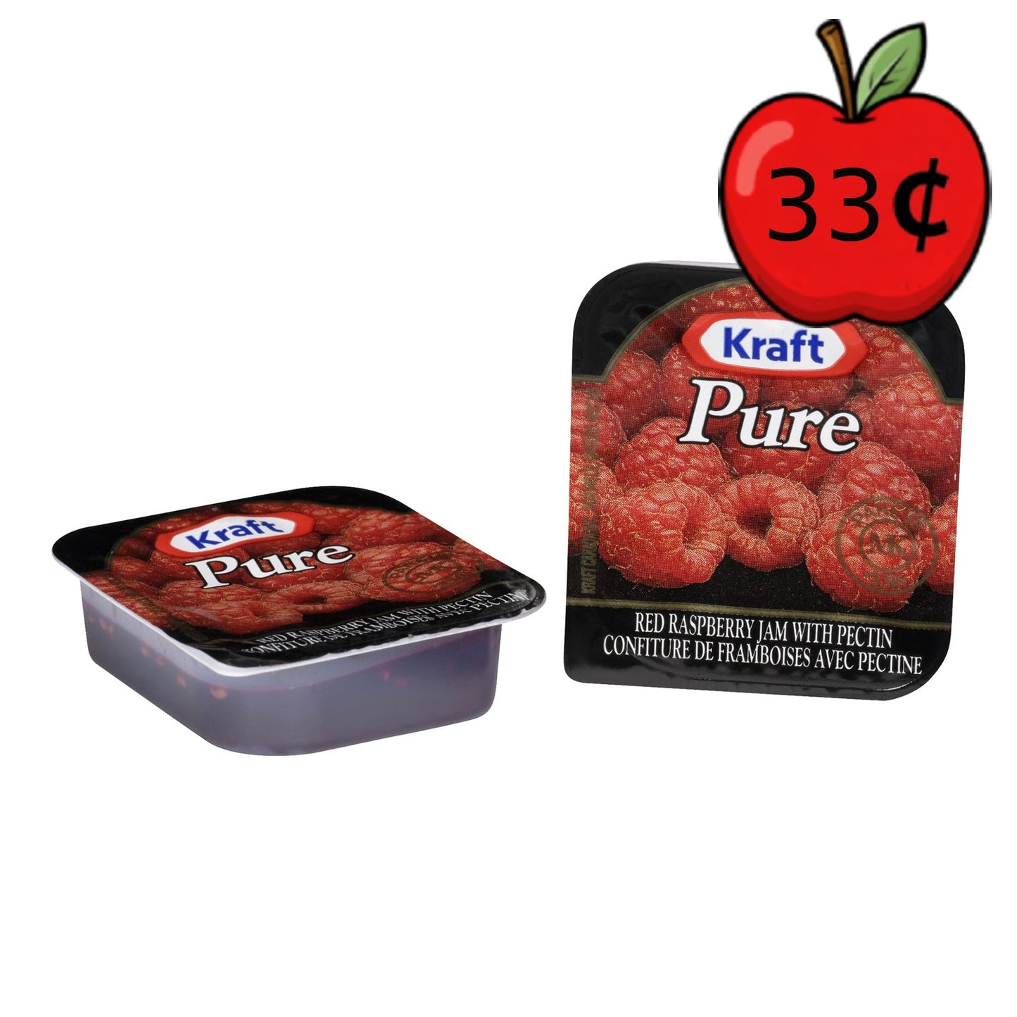 Jam Raspberry Kraft -200 X 16ml