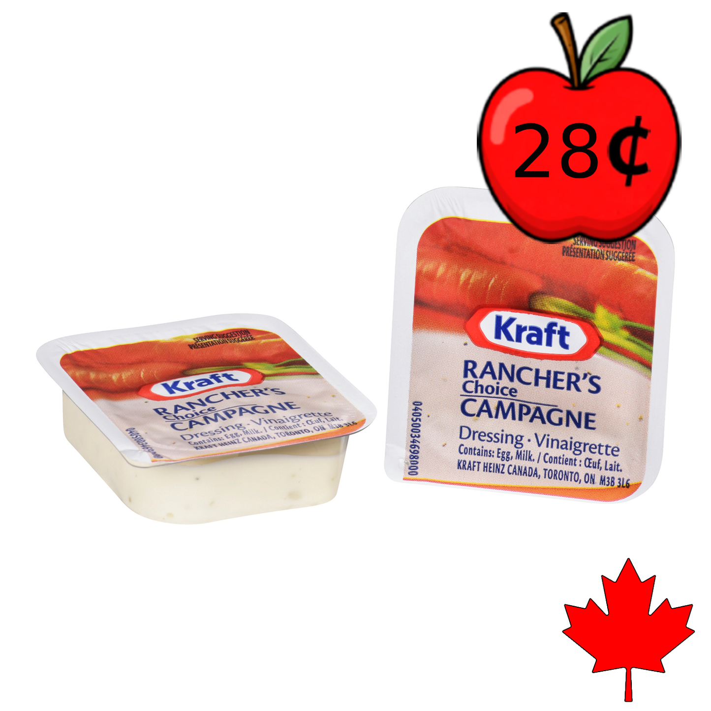 Ranch Salad Dressing  200 X 18ml