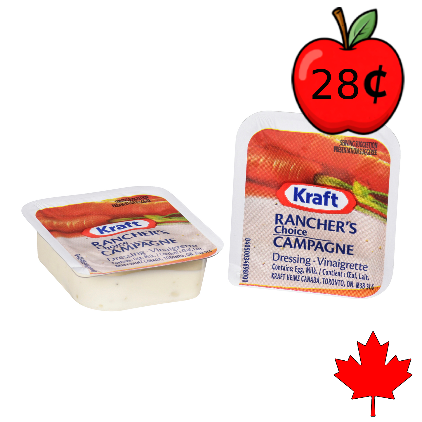 Ranch Salad Dressing  200 X 18ml