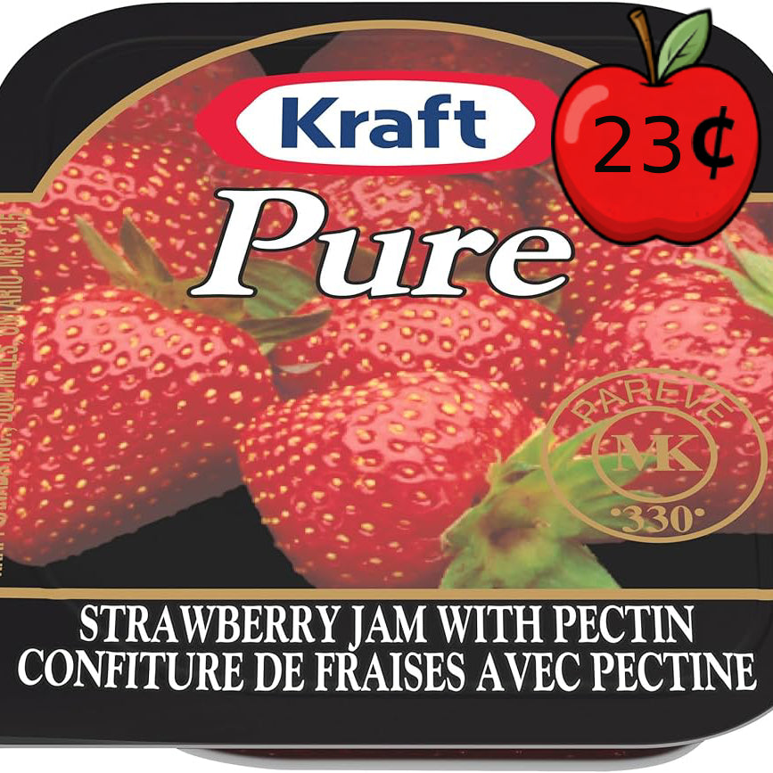 Jam - Strawberry Jam Kraft 200 X 16ml