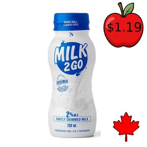 Milk2Go ( White)  24 X 200ml